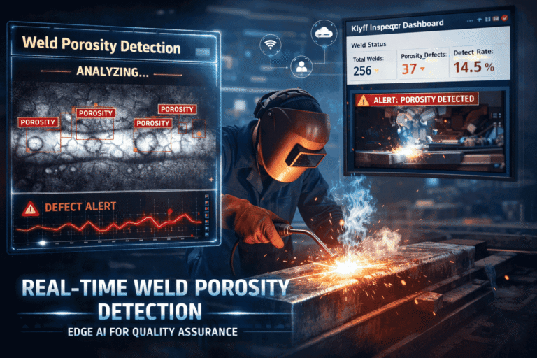 Real-Time Weld Porosity Detection Using Edge AI